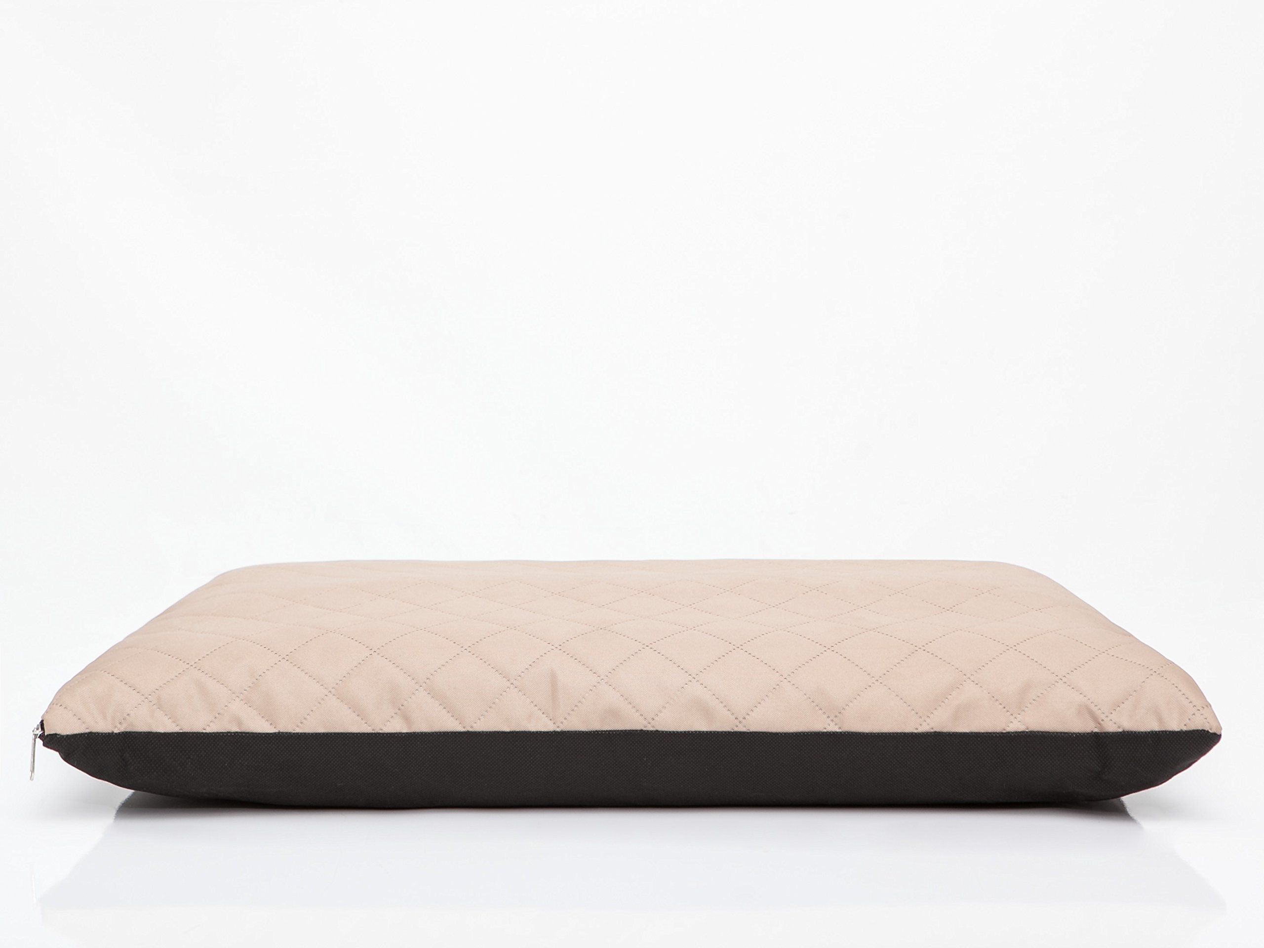 PillowPrim Cojín para perros Elite Colchón para perros, sofá para perros, cama para mascotas, cama para mascotas, cama para mascotas, tamaño XL, 74 x 50 cm, color beige
