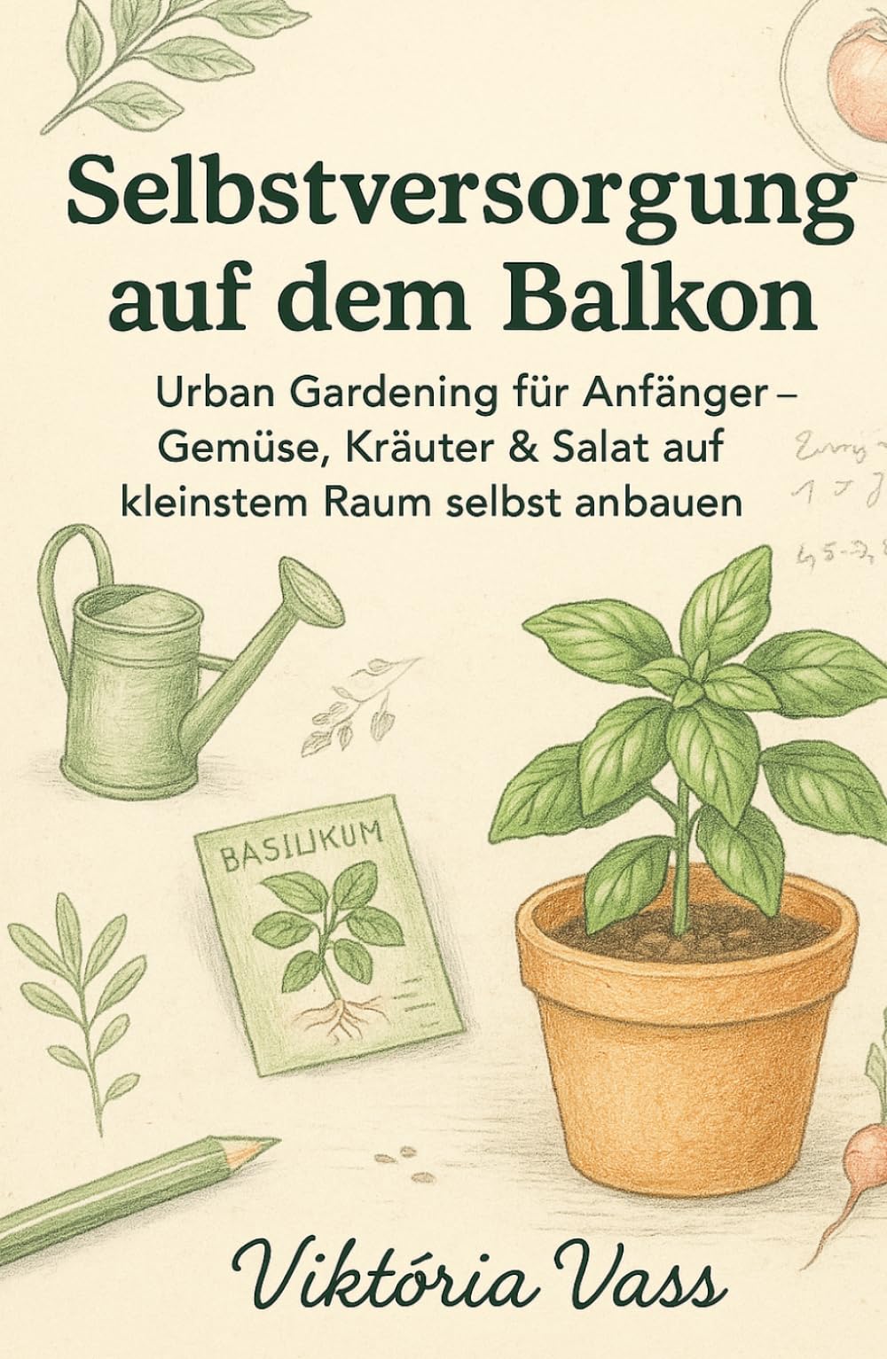 Selbstversorgung auf dem Balkon: Urban Gardening für Anfänger - Gemüse, Kräuter & Salat auf kleinstem Raum selbst anbauen (Natürlich leben auf kleinem Raum)