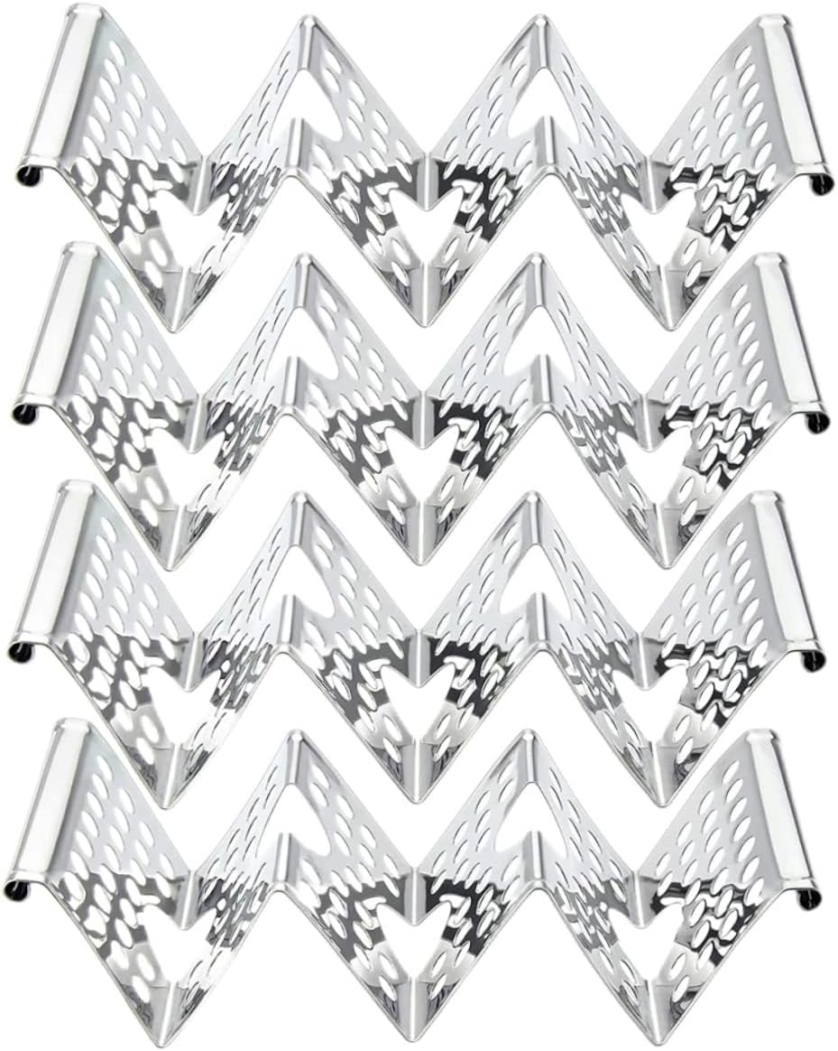 Portable Taco Racks Stand Metal Taco Holder Stainless Steel Easy Clean
