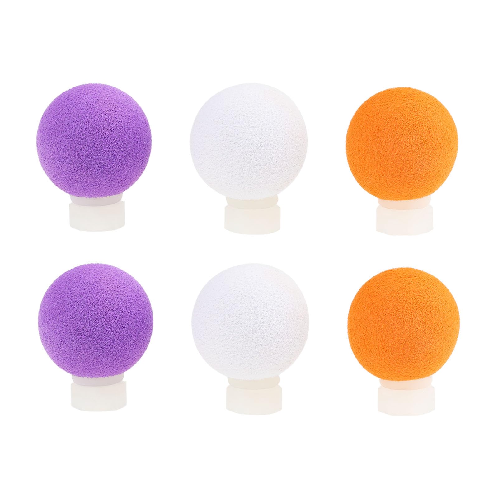 As Axis Spindleon White/Orange/Purple 6Pcs 17Mm Foam Adjustable Fly Fishing Indicator Sight Bobs For Carp Fishing ( Purple)