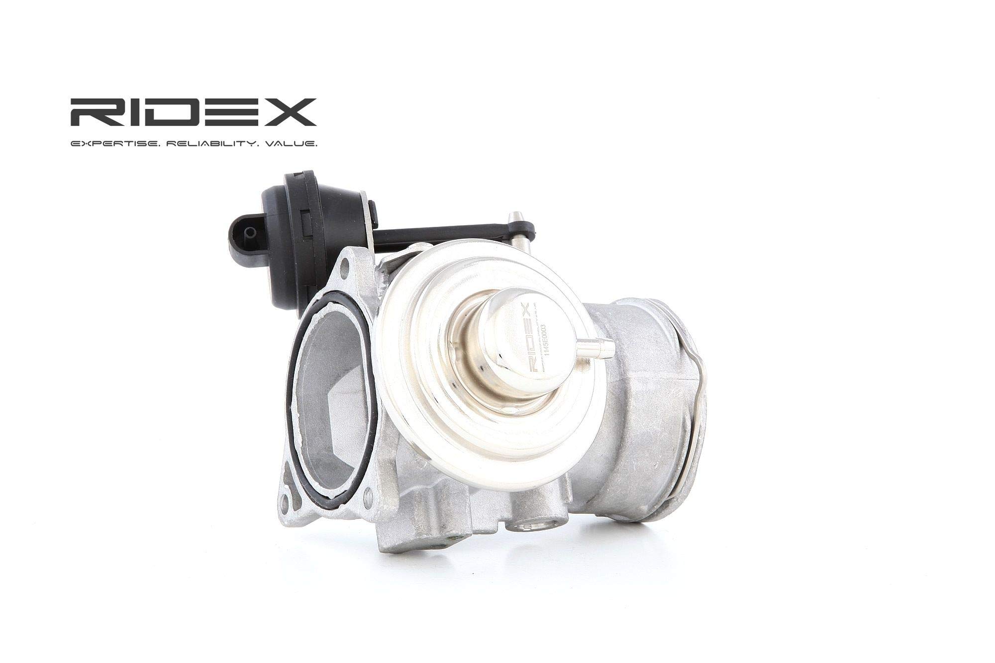 RIDEX 1145E0003 Valvola EGR pneumatico con guarnizione Compatibilità con VW Transporter T5 Van 7HA, 7HH, 7EA, 7EH