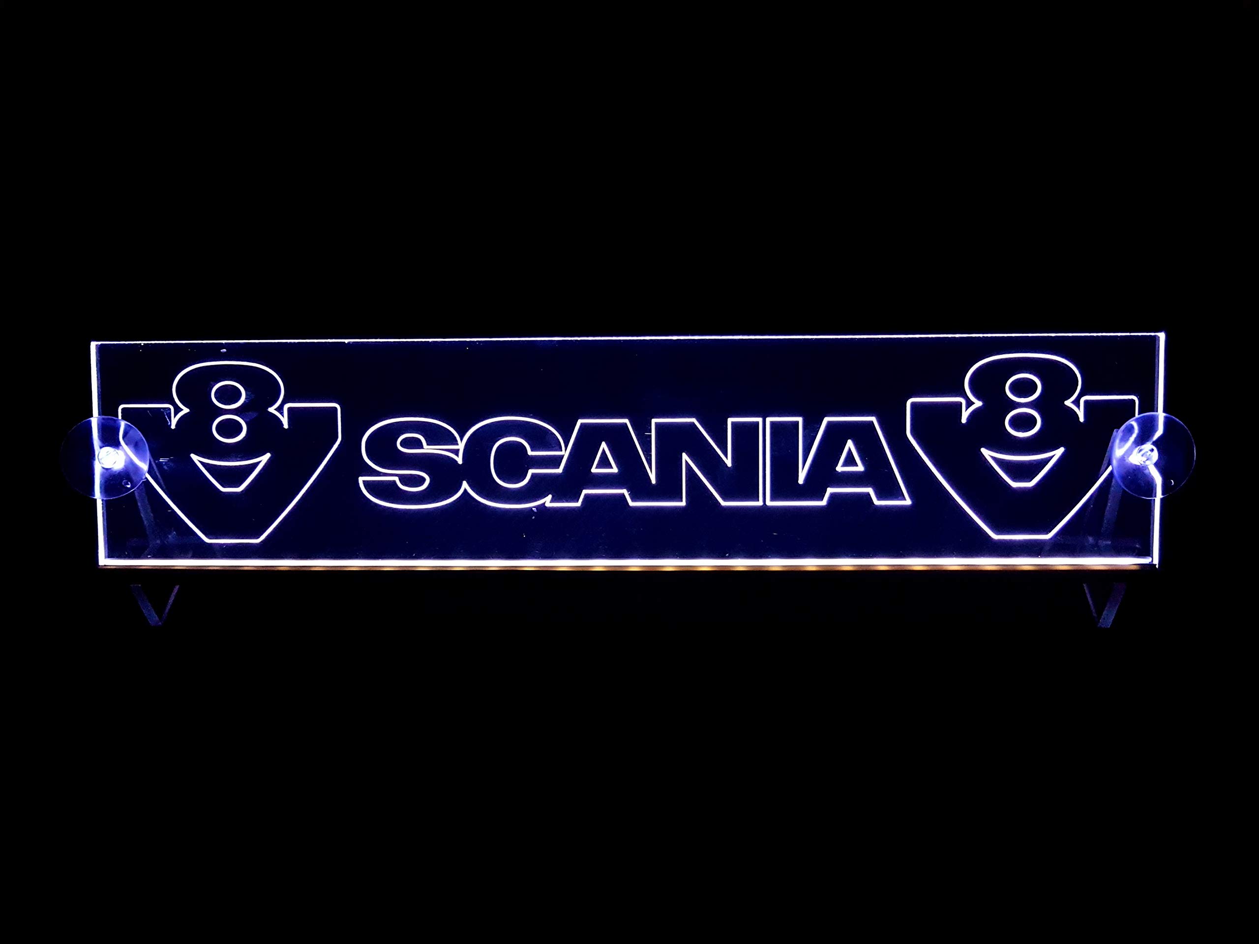 Sertplas LED Lichtplatte 24V Für LKW - Scania Beleuchtetes Schild 50cm