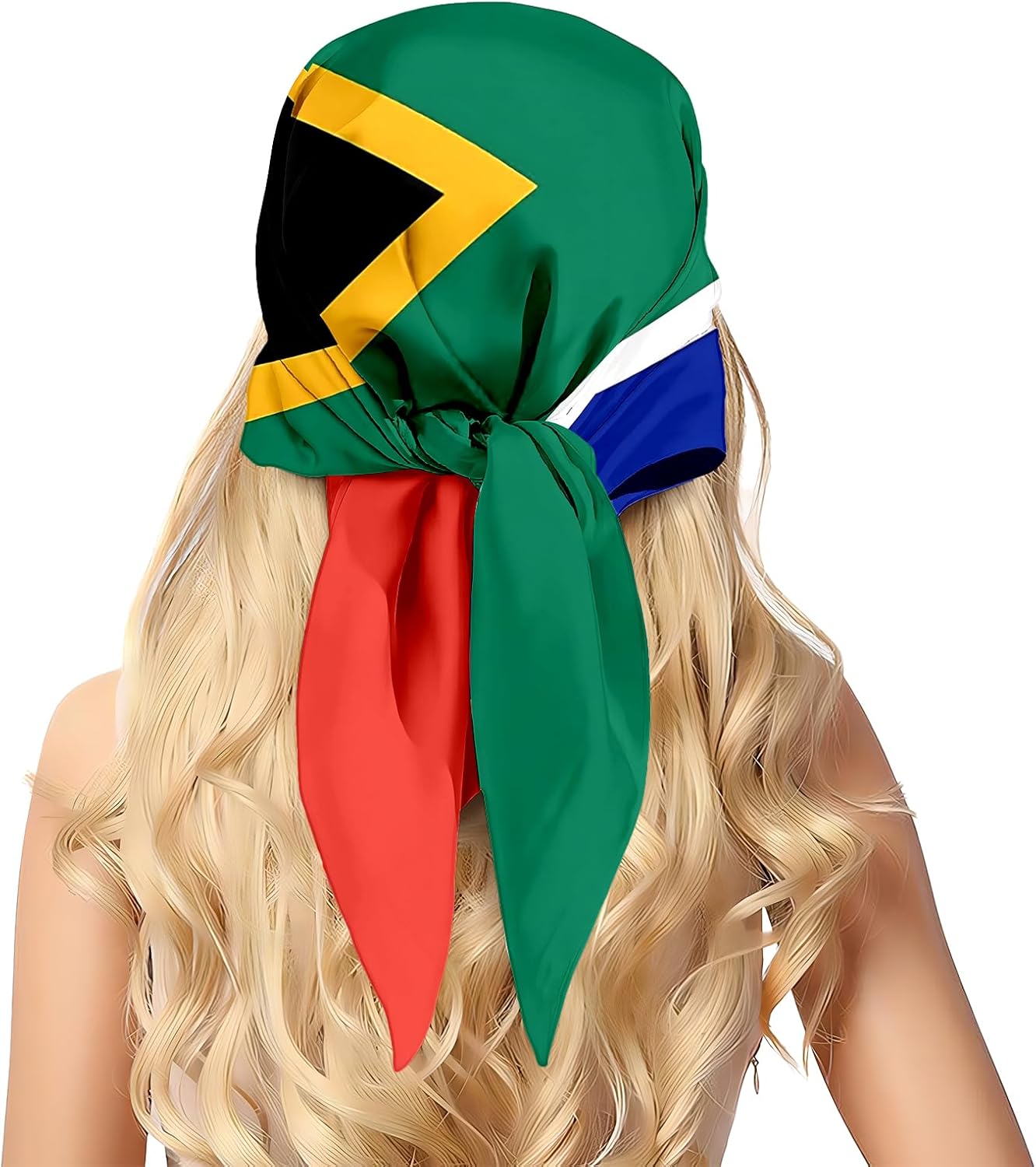 Fashion Head Scarf for Women Silk Scarf Large Square Sleeping Wrap Satin Neck Bandana for Gift 27.5 x 27.5 inches