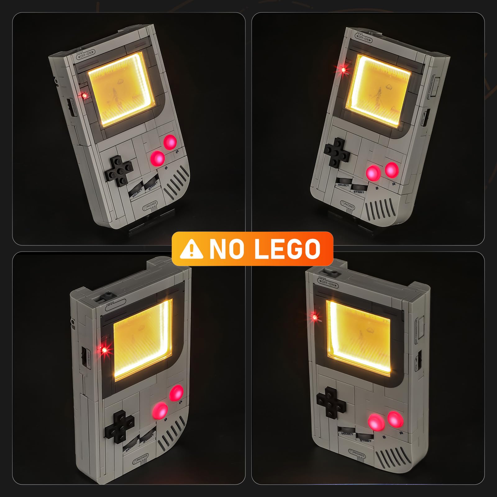 LIGHTAILING Jeu de Lumières led pour Lego-72046 game boy - Installation facile, câblage discret, décoration d'intérieur et prêt à offrir(modèle non inclus)