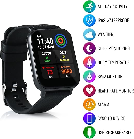 Zewa® Fitness Smart Health Watch