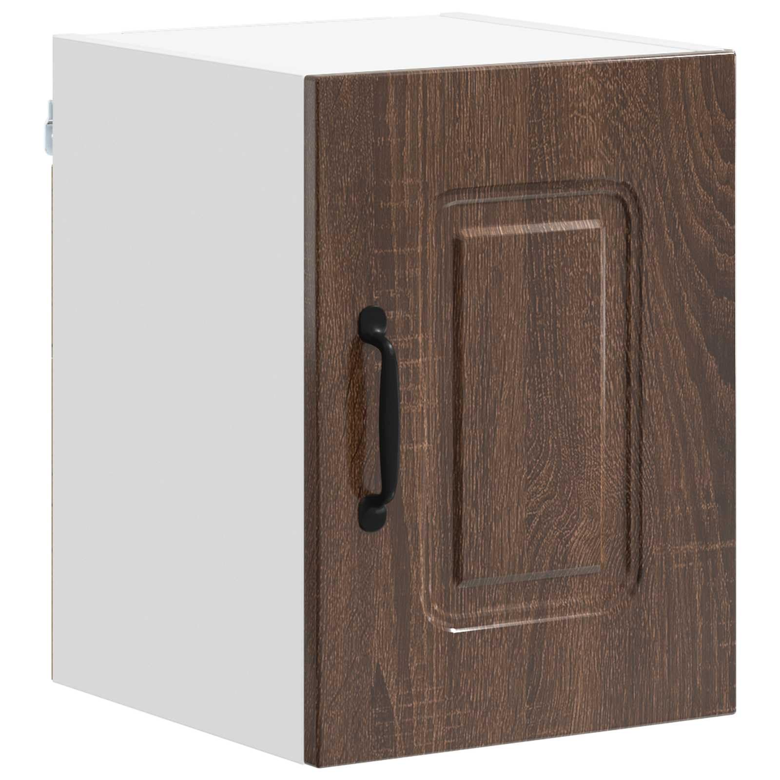 Küchenschrank Kalmar 2 Stück Braun Eichen-Optik 30 x 31 x 40 cm Aufbewahrungsschrank Küchenzubehör für Moderne Küchen mit großem Stauraum