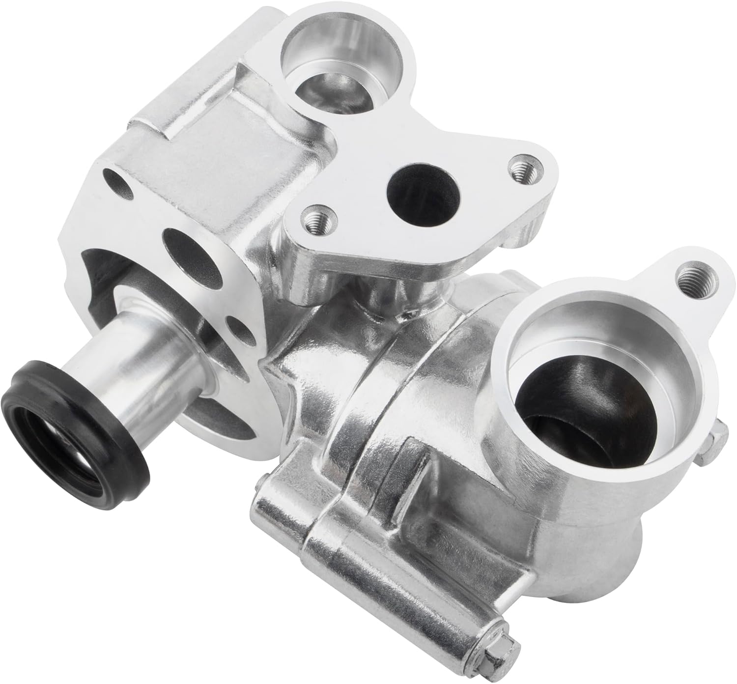BOXI 902-2078 Engine Coolant Thermostat Housing Assembly Fits for Chevrolet Camaro 2010 2011 2012 2013 2014 2015 / for Cadillac ATS 2013 2014 2015 CTS 2014 2015 V6 3.6L / Replaces 735-180 12652327