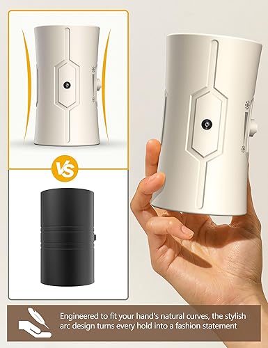 Miniatura 18 de Luz nocturna, luces nocturnas enchufables a la pared [2 paquetes], 0-100LM sensor de luz de brillo ajustable, luces nocturnas enchufables en la Rojo