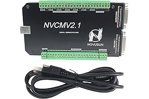 6 Axis CNC Mach3 USB Interface Controller Breakout Board for Stepper Motor