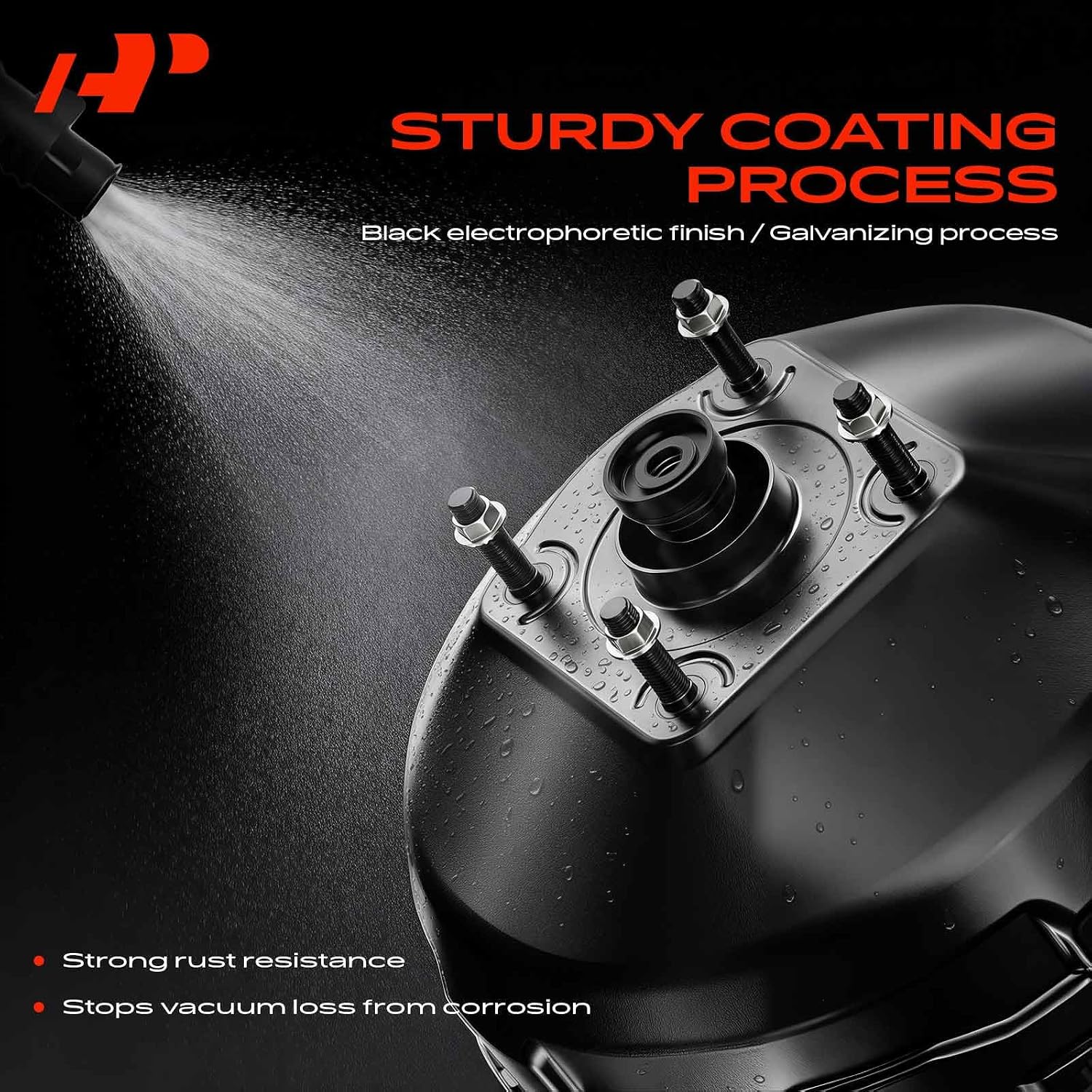 A-Premium Vacuum Power Brake Booster Without Sensor Compatible with Hyundai & Kia - Accent 2018-2022, Rio 2018-2023, Without Master Cylinder
