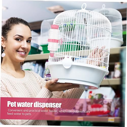 Miniatura 2 de 1 caja de conejo, conejo, conejo, erizo, hurón, cuenco, tazón, tazón, recipiente para perros, botella rosa de agua para conejos, jaulas pequeñas,