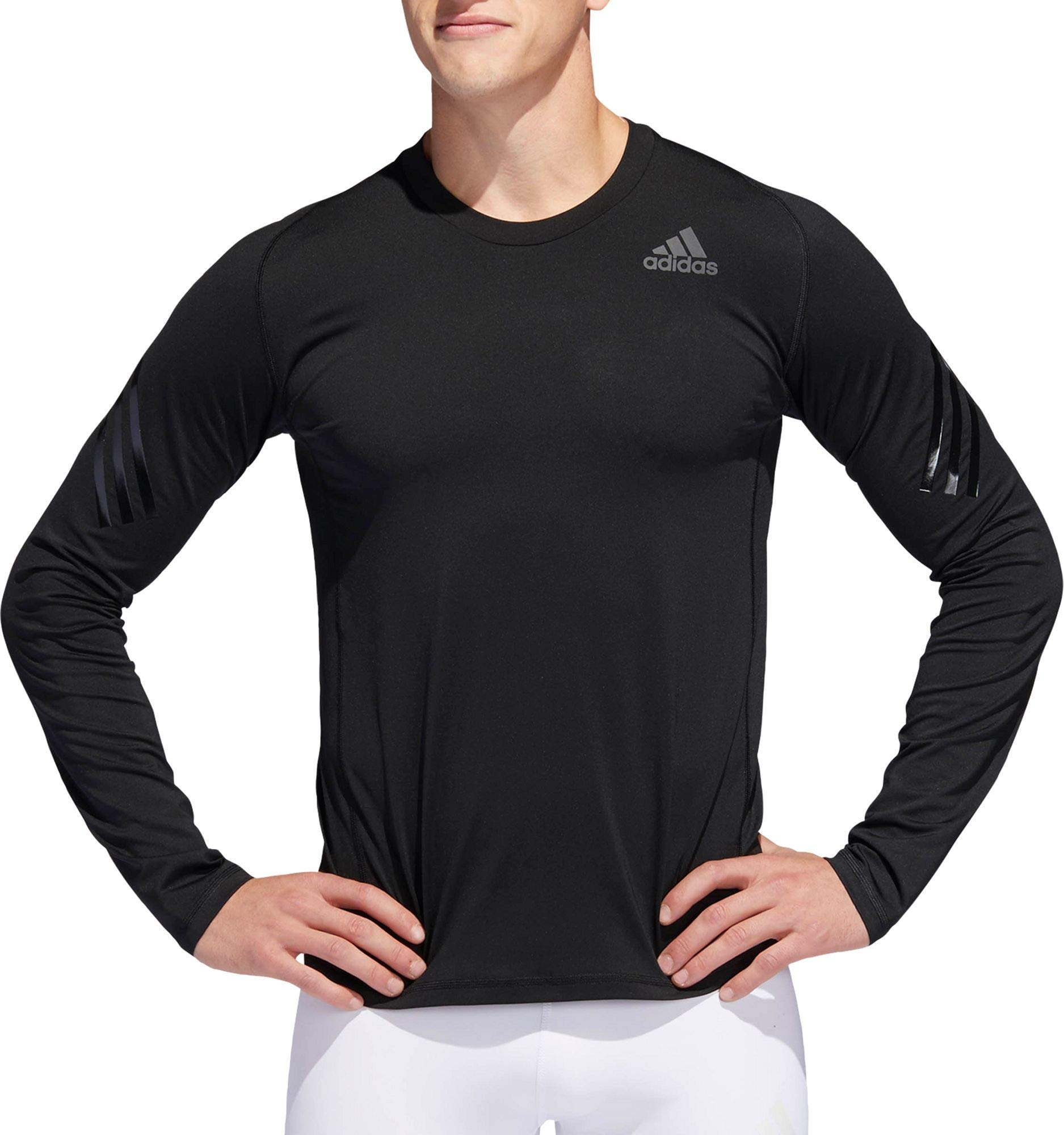 Haut de Compression adidas Alphaskin 3-Stripes XL Noir pour Optimiser l'Endurance