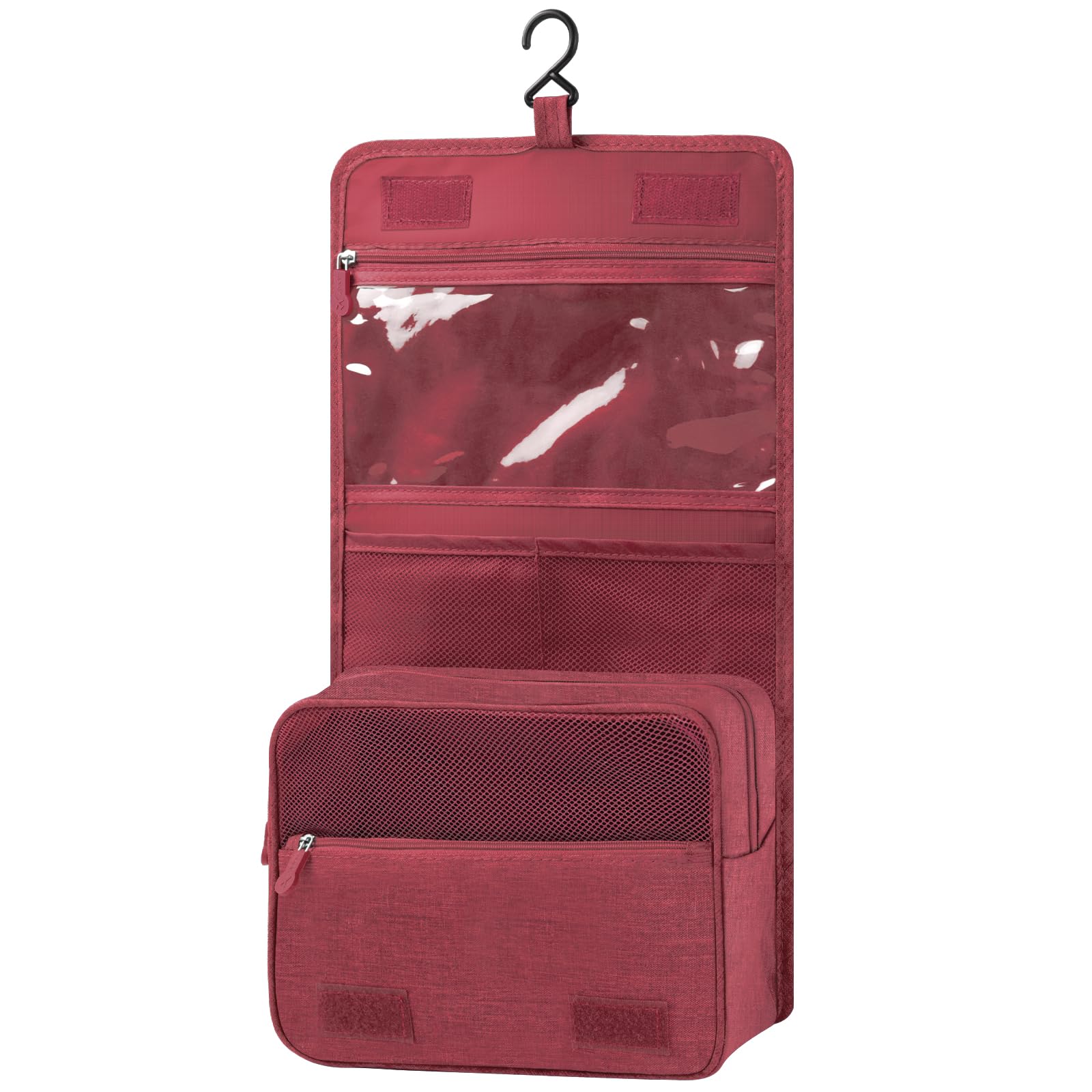 AiQInu Beauty Case da Viaggio, Borsa da toilette da viaggio per Donna Uomo,impermeabile Beauty Case con Gancio per Appendere per Organizzare Oggetti Personali Accessori