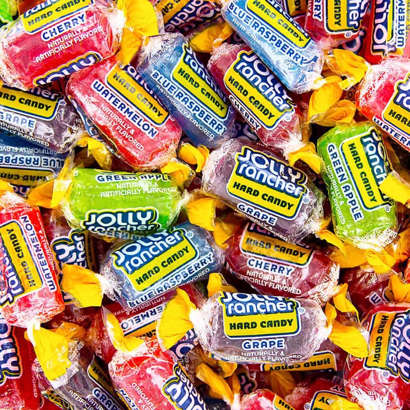 JOLLY RANCHER Assorted Fruit Flavored Hard Candy, Individually Wrapped, 7 oz Bag