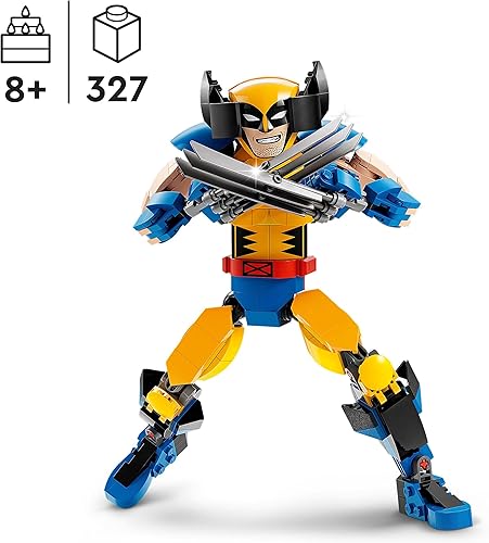 Miniatura 2 de LEGO Super Heroes Marvel Wolverine Figura 76257, bloques de juguete, regalo, cómics americanos, superhéroe, niños, a partir de 8 años
