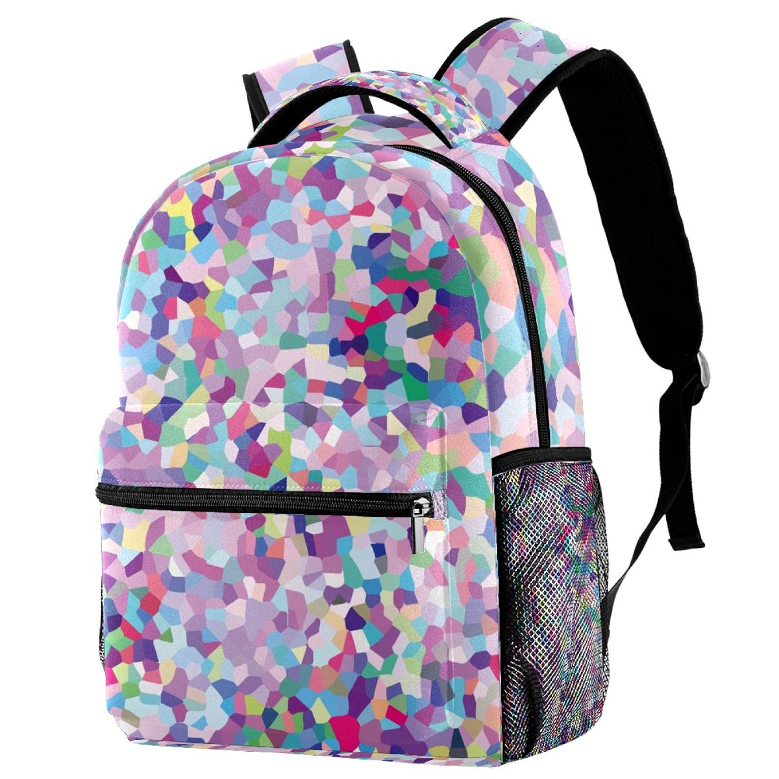 Sac à dos imprimé floral multicolore au style décontracté unique