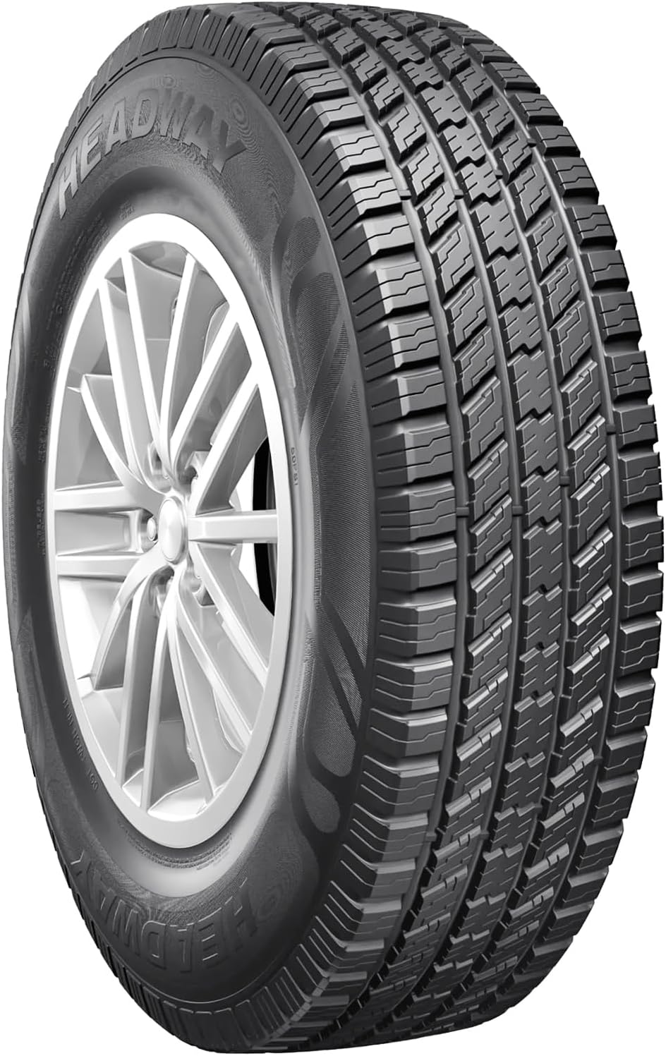 Headway HR802 All-Season Truck/SUV Highway Radial Tire-255/70R16 255/70/16 255/70-16 111H Load Range SL 4-Ply BSW Black Side Wall