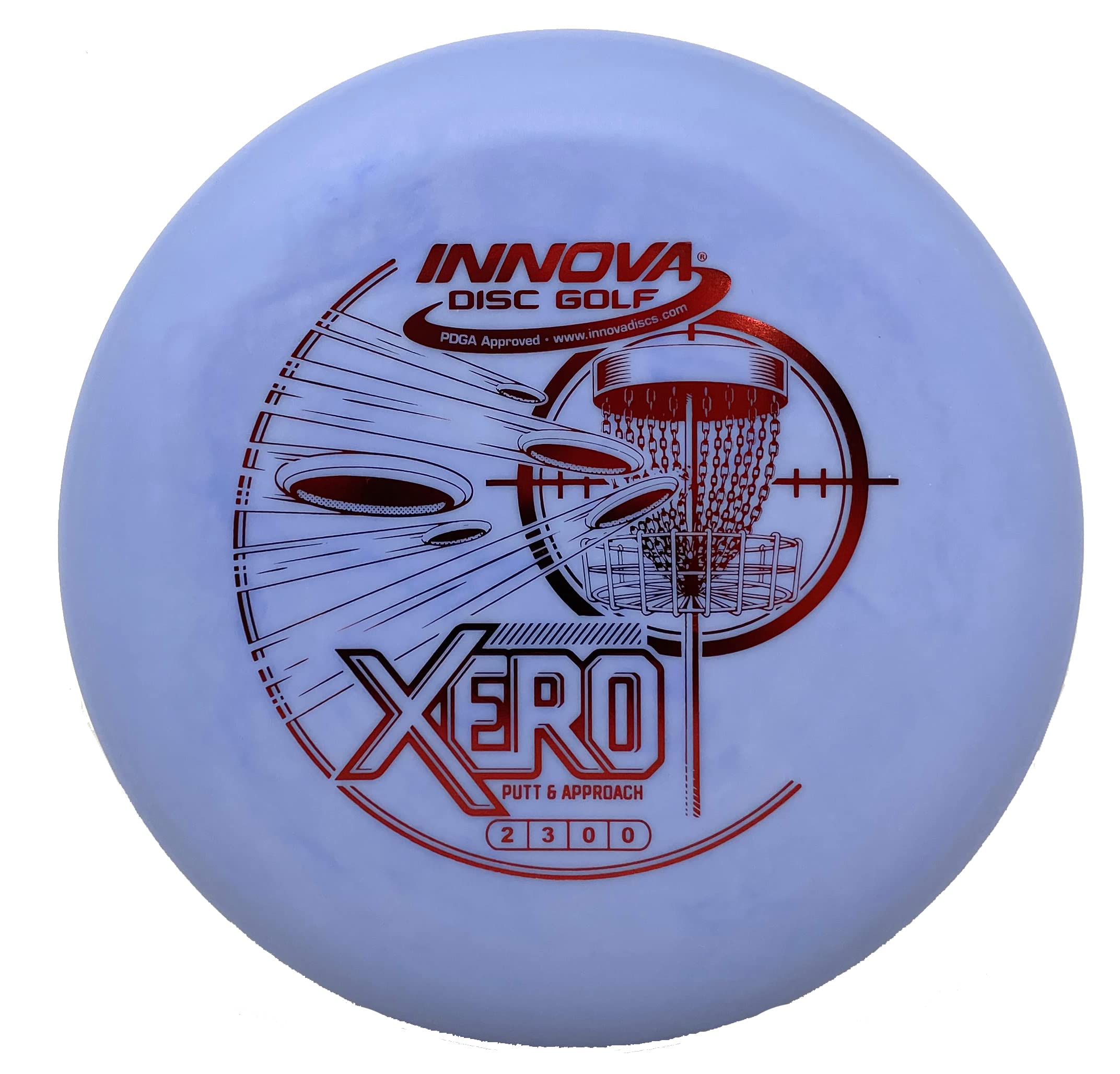 Innova Discs Golf Xero Putter – Putt and Approach Disc – Stable Disc Golf Putter (Colors Will Vary)