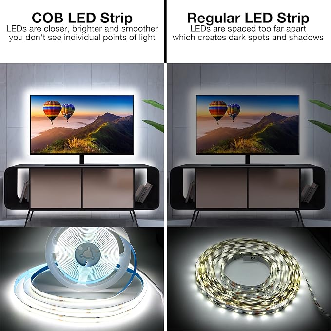 Tira LED Flexible DAYBETTER 16.4 ft Luz Día 6500K miniatura 3