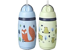 Superstar Straw Sippy Cup Double Pack for Toddlers
