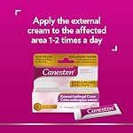Crème antifongique externe Canesten® Extra Force pour infection à levures, soulagement rapide des démangeaisons et des brûlures, 15 g