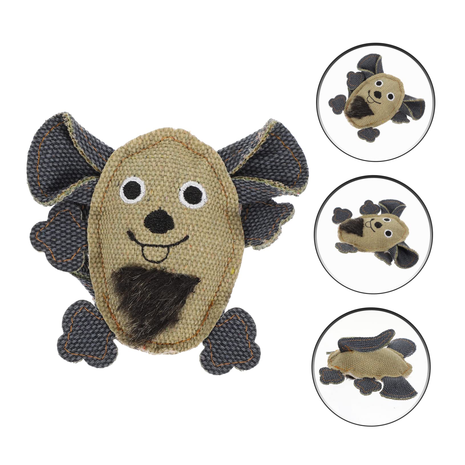 SUPVOX Lot De 5 Jouets Interactifs en Toile pour Chat en Forme De Queue À Mâcher 3 Pièces X 5