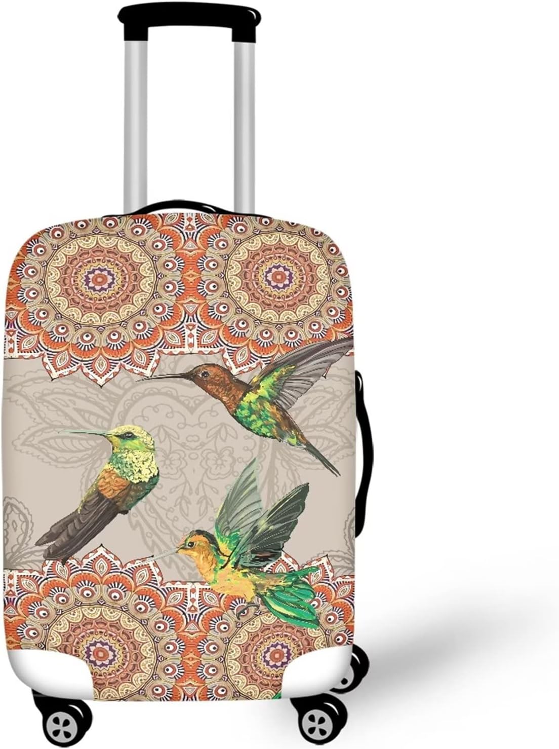 Wolf Luggage Cover for Suitcase 29 30 31 32 Inch Trunk Case Washable Luggage Cases Durable Baggage Covers Protector Travel Accessories Hiking Camping Holiday Trip