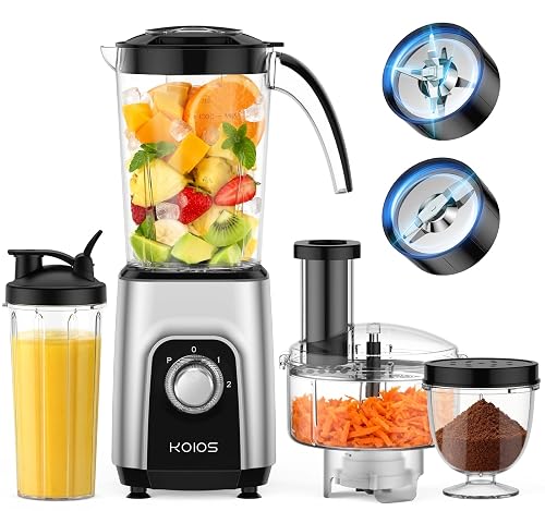 KOIOS 4-in-1 Blender/Food Processor Combo Max product photo (Blenders & Food Processors) — ScooterReviewPro review