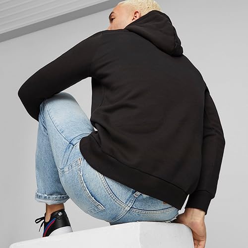Miniatura 7 de PUMA Sudadera con capucha de forro polar BMW M Motorsport Essentials para hombre