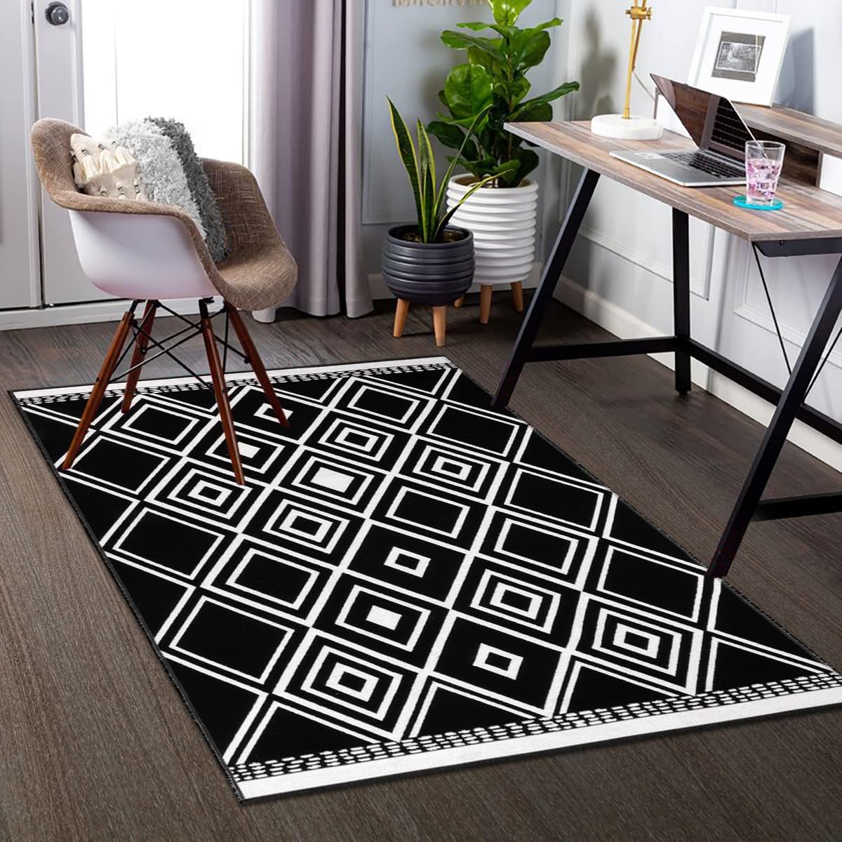 Seavish Geometric Office Chair Mat for Carpeted Ireland Ubuy