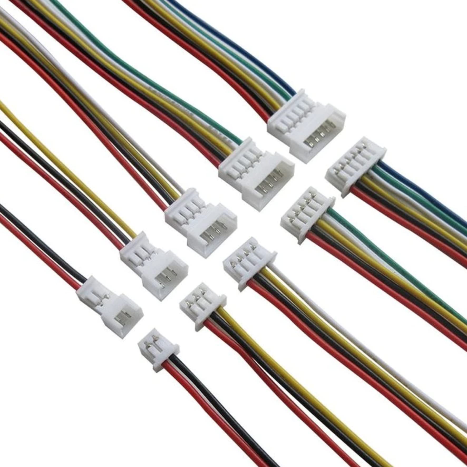 Xh And Xhp VUNIVERSUM Lot De 5 Paires De Mini Connecteurs JST-XH 4S 5 Broches JST-XH 2,5 Mm - Qualité How To Measure