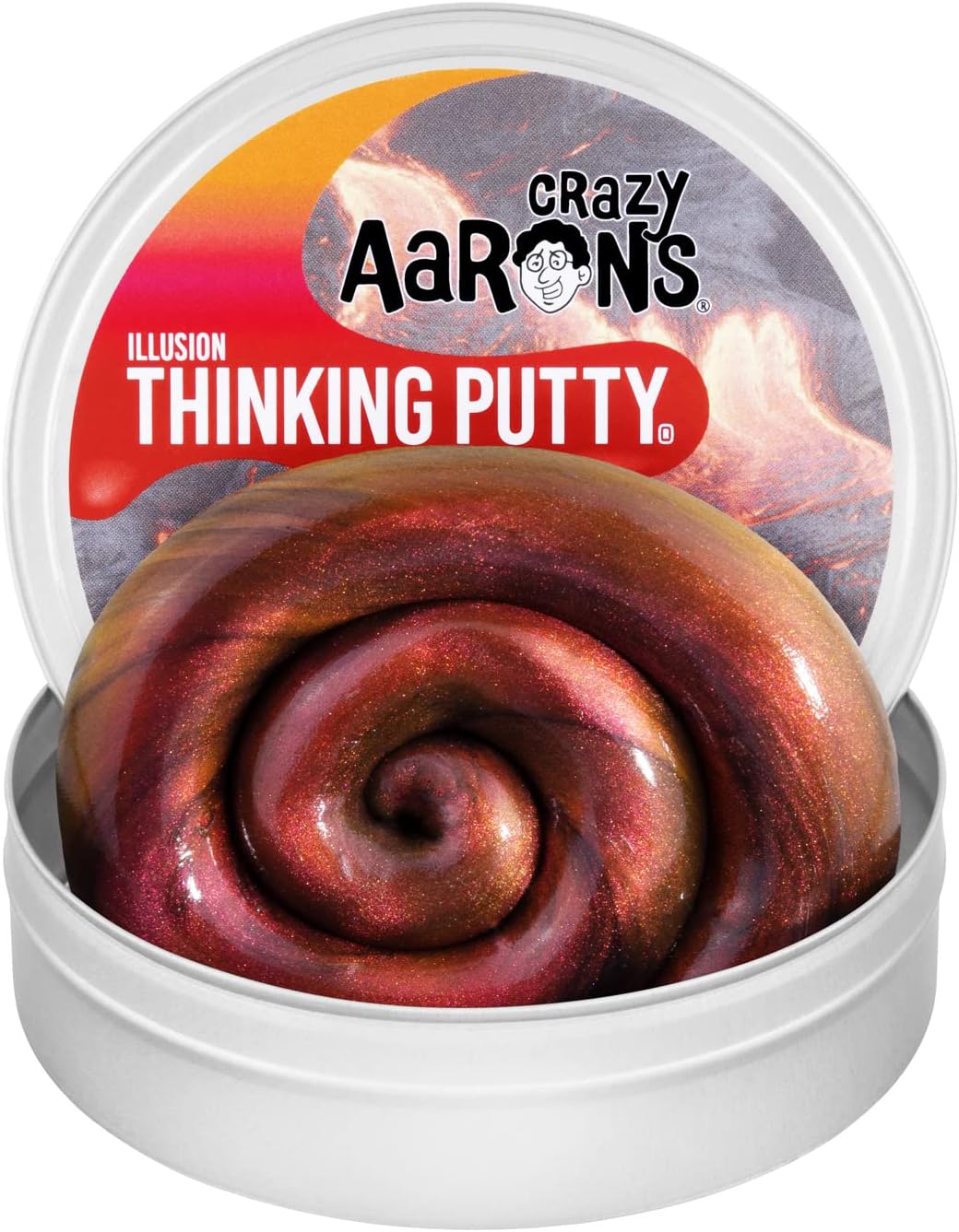 Crazy Aaron's Putty World Super Lava Putty