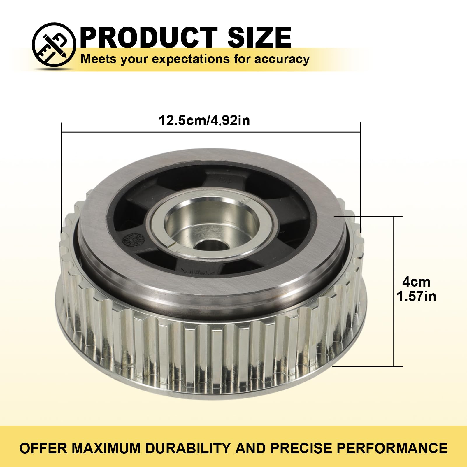Pignon Distribution Commande 9654208480, 0805J4 Pour 307 206 407 607 806 Expert Jumpy C4 C5 C8 Réglage Poulie Calage D'arbre À Cames Régulateur Phase