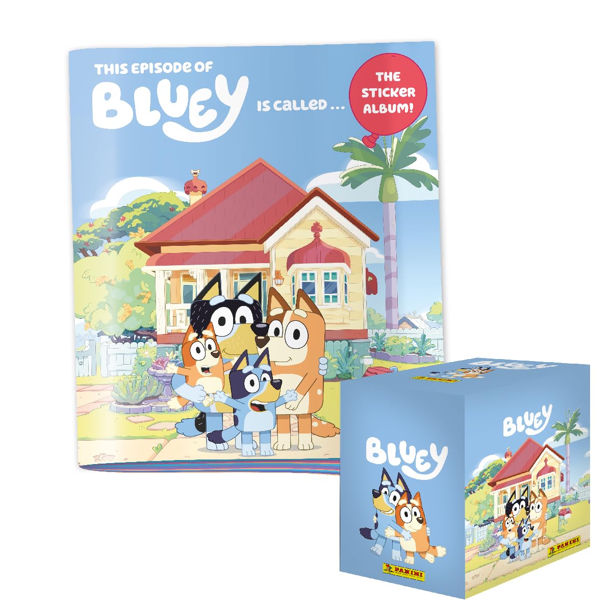 50 sobres de cromos de Bluey
