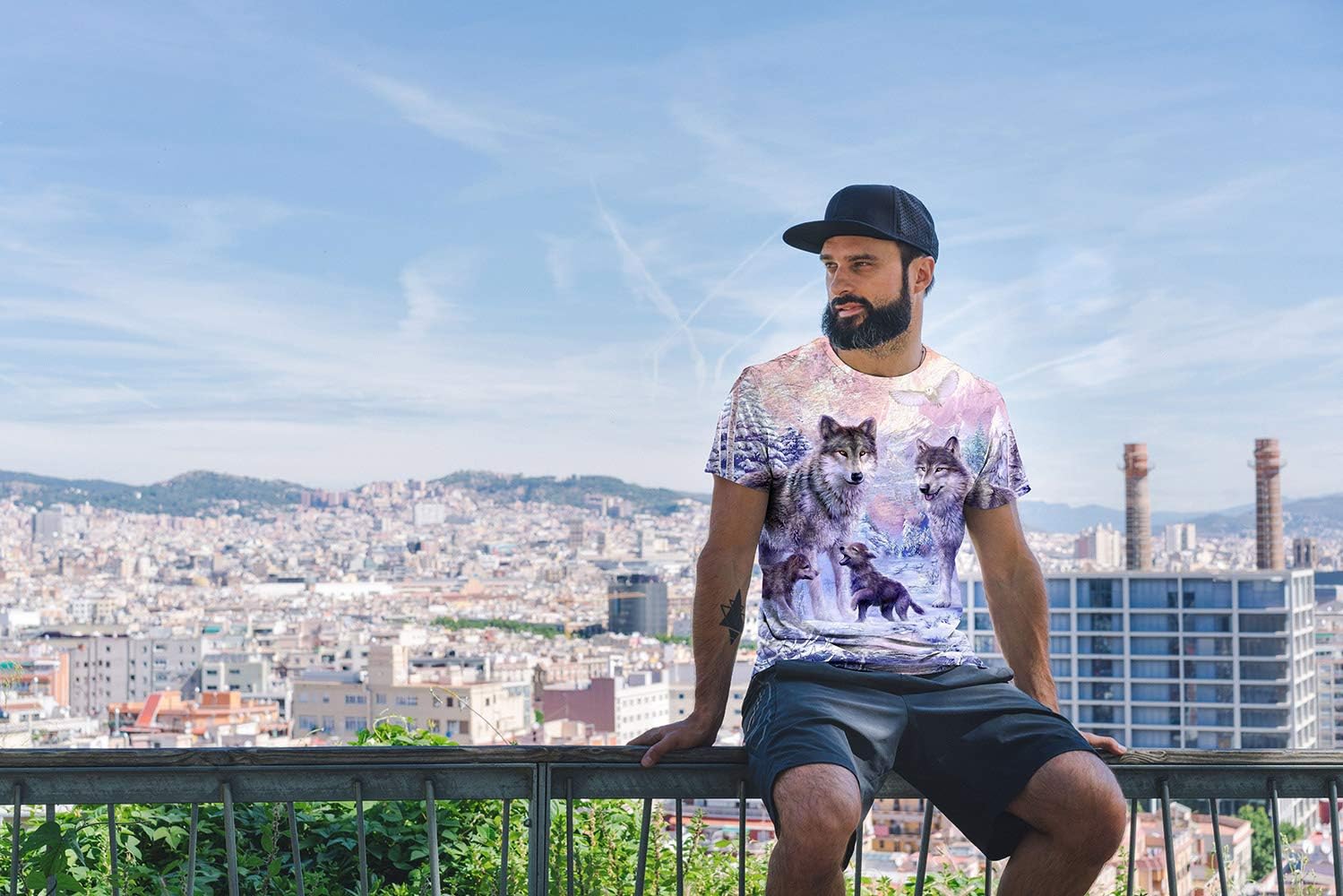 KYKU Men's Print Graphic T Shirt Short Sleeve Summer T-Shirt Novelty Casual Tee - Image 3