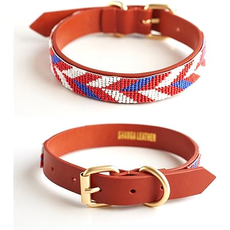 custom beaded dog collars