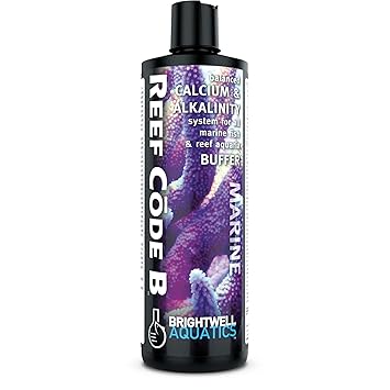 Brightwell Aquatics ABARCB250 Reef Code B Liquid Salt Water Conditioners for Aquarium, 8.5-Ounce