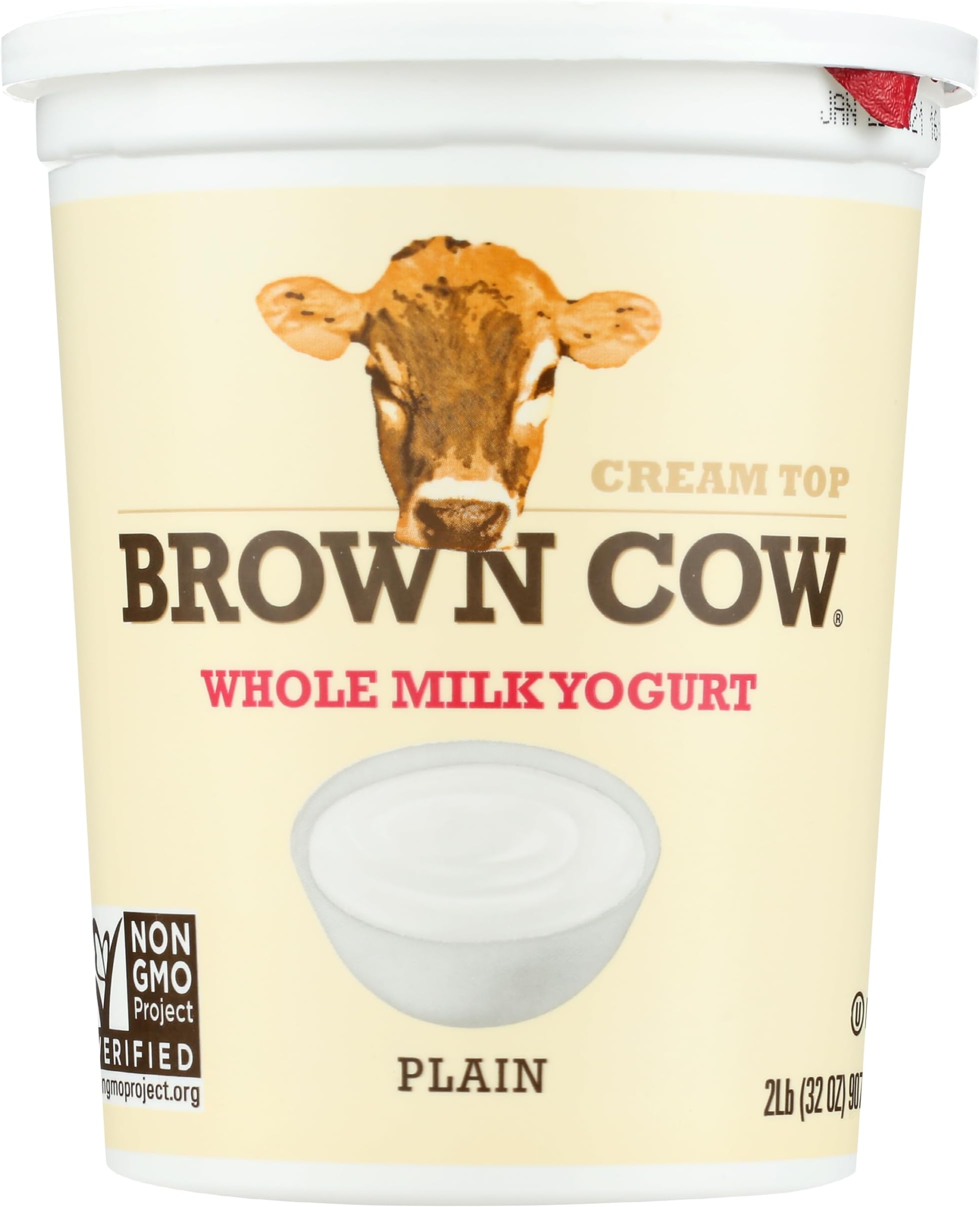 FARM Plain Whole Milk Yogurt, 32 OZ