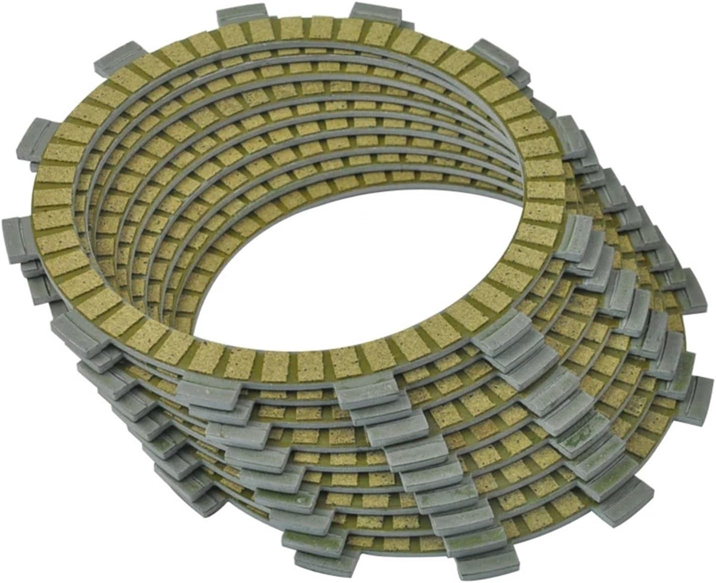 8 Pcs Motorcycle Fibrous Clutch Discs Plates For YZF-R6 06-21 YZF-R6S 16-20 YZF-R6SP 2006