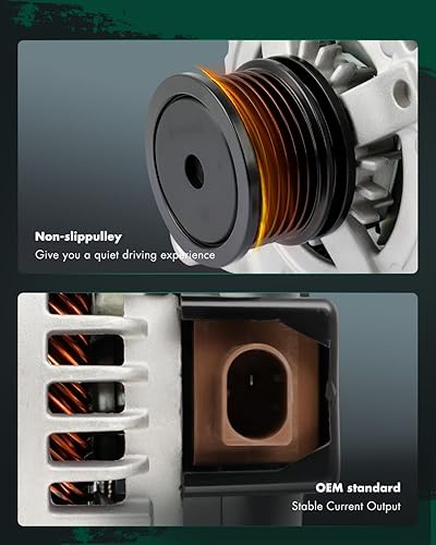 Miniatura 39 de SCITOO Reemplazo del alternador para Toyota para FJ Cruiser 2007-2010, para Toyota para Tacoma 2005-2015, para Toyota para Tundra 2006-2010 4.0L