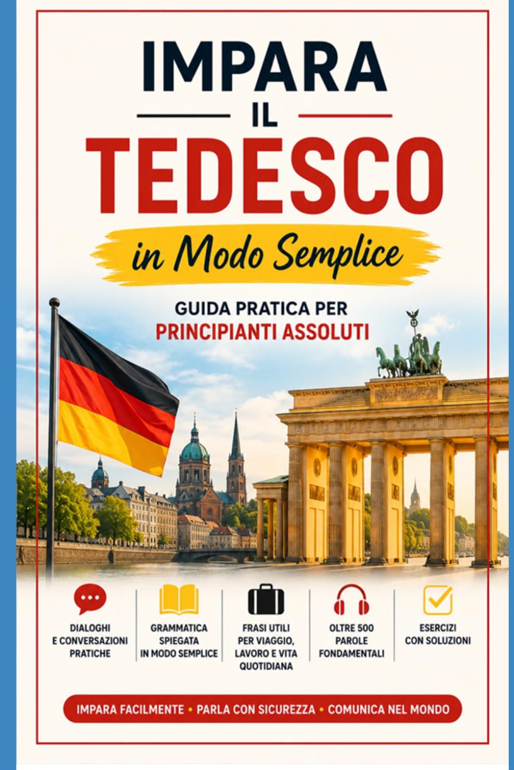 Impara il Tedesco in Modo Semplice: Guida pratica per principianti assoluti (Imparare le lingue)