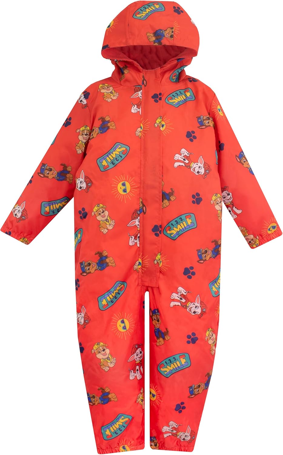 Paw Patrol Rain Suit | Chase, Marshall and Rubble Waterproof Coverall for Toddler