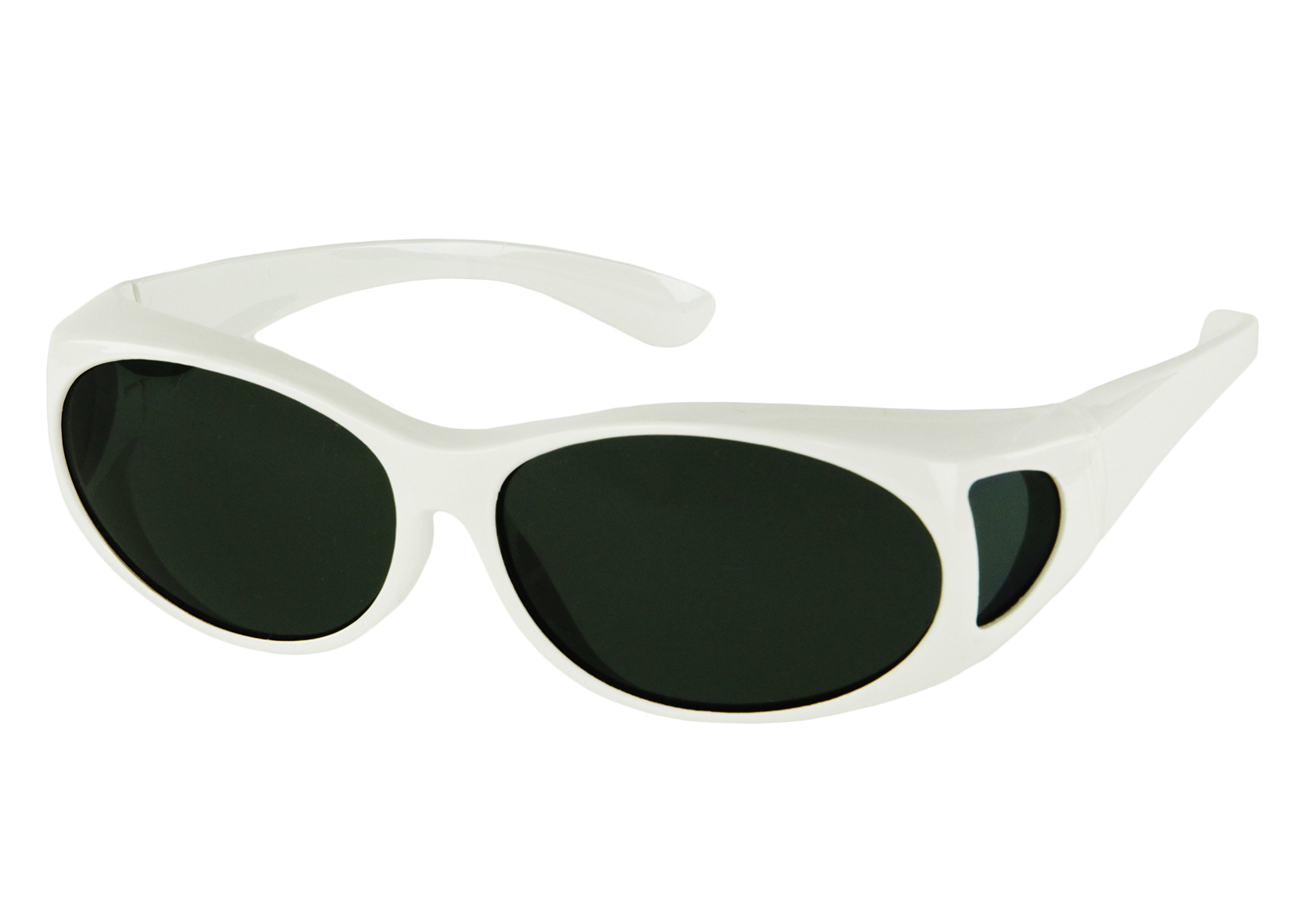 LensCovers Polarized Wraparound Sunglasses | Wear Over Sunglasses | Fitover for Glasses