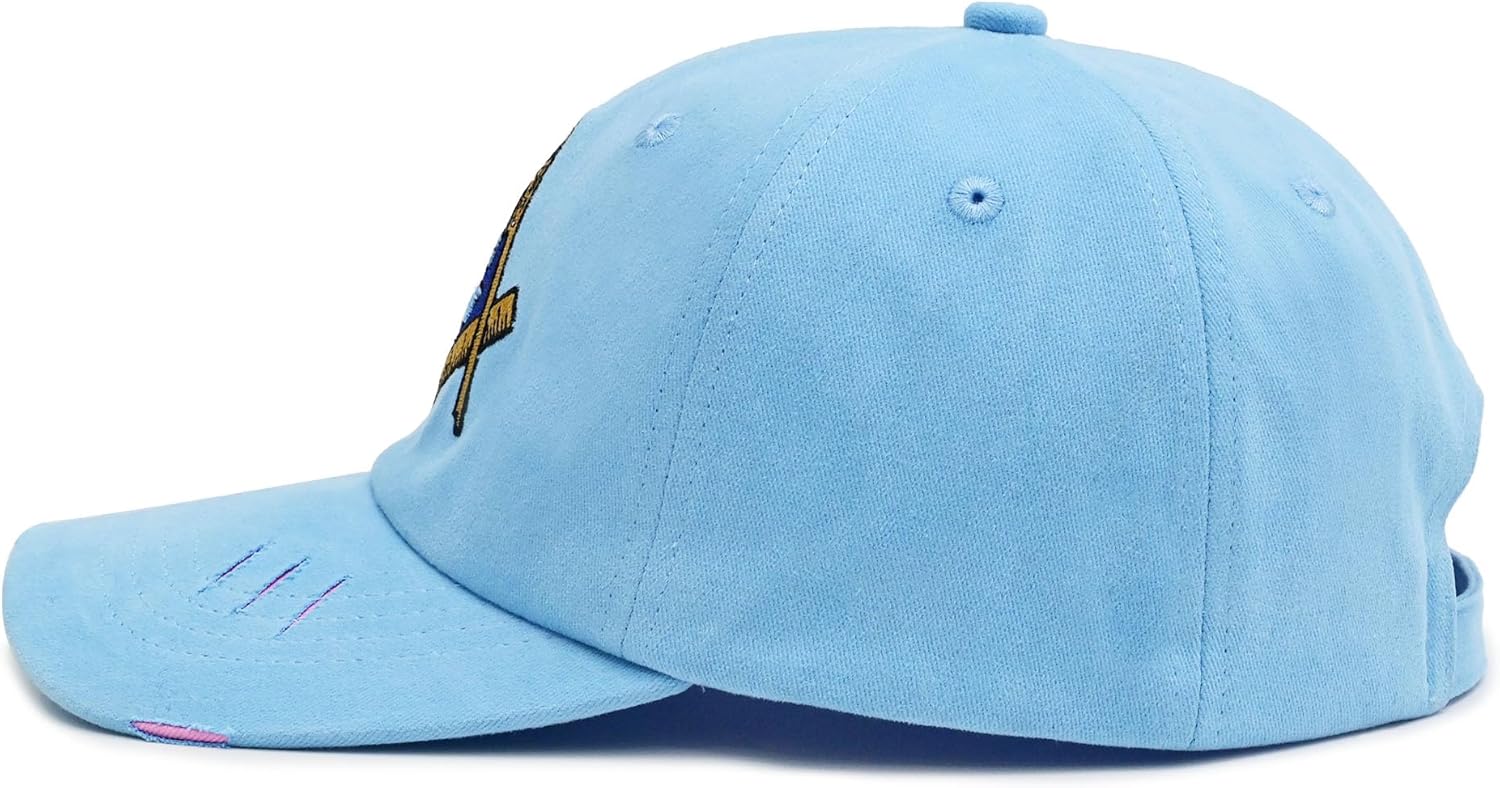 Embroidered Freemason Baseball Cap for Men and Women, 100% Cotton Adjustable Thickened Masonic Mason Classic Hat - Image 3