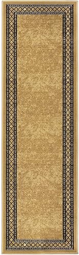 Miniatura 3 de Antep Rugs Alfombras Modernas con Bordes 2x7 Antideslizantes (Antideslizante) de Perfil Bajo con Respaldo de Goma para Interiores Alfombras de