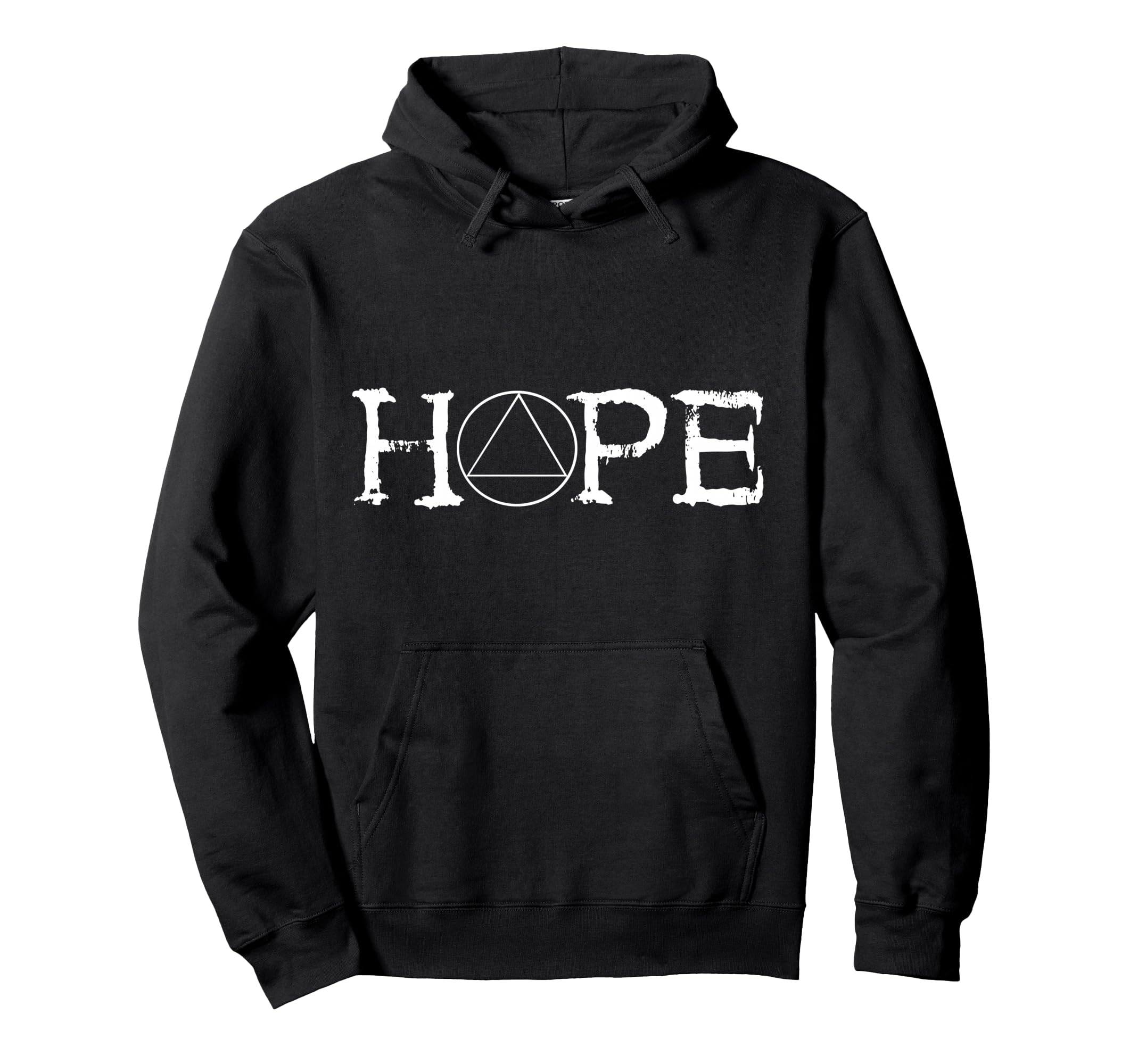 Sobriety Hope Recovery Alcoholic Sober Recover AA Support Pullover Hoodie