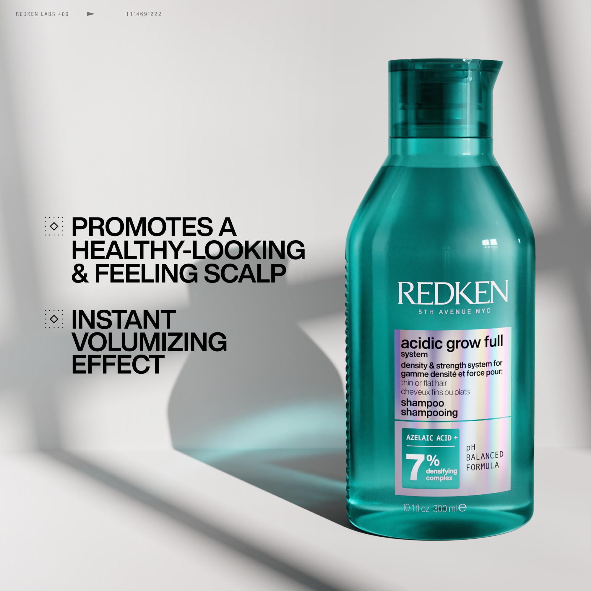 Redken Acidic Grow Full Densifying Shampoo for Thicker-Looking Hair