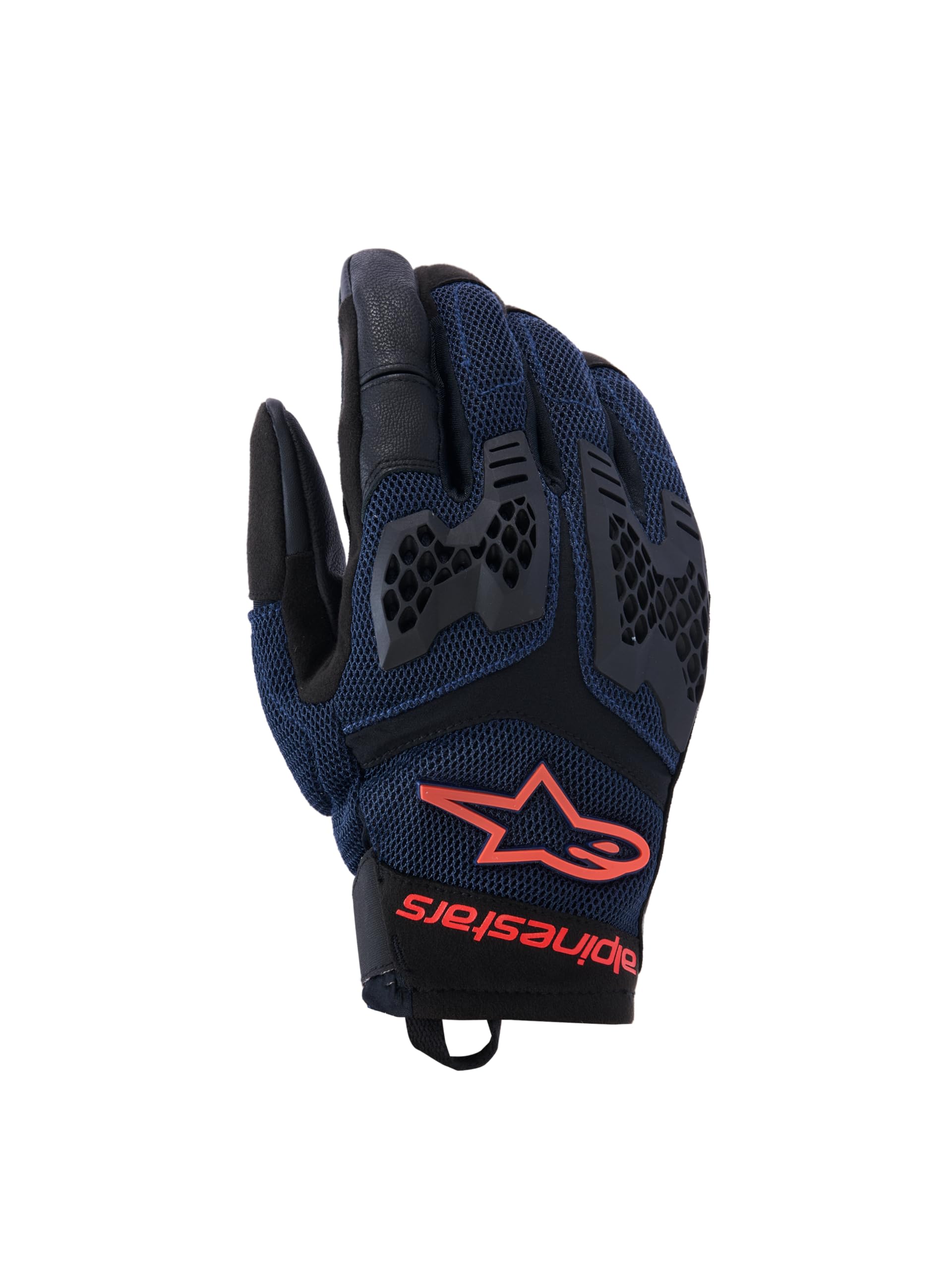 Alpinestars Manti Air Guanti da motocicletta, kaki/nero/arancione, S