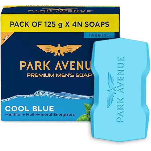 Park Avenue Premium Mens Soaps Cool Blue 125g