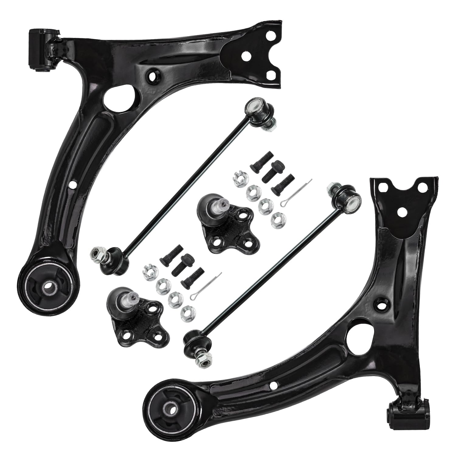 Detroit Axle - Front End Control Arm Kit for 2003-2008 Toyota Corolla